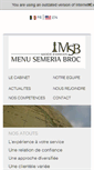 Mobile Screenshot of msbavocats.com