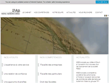 Tablet Screenshot of msbavocats.com